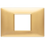 Placca 2M centrali oro opaco - Vimar 14652.25