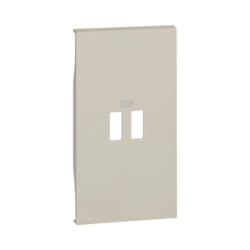 L.NOW - cover caricatore 2M PD sabbia - BTicino KM12PD