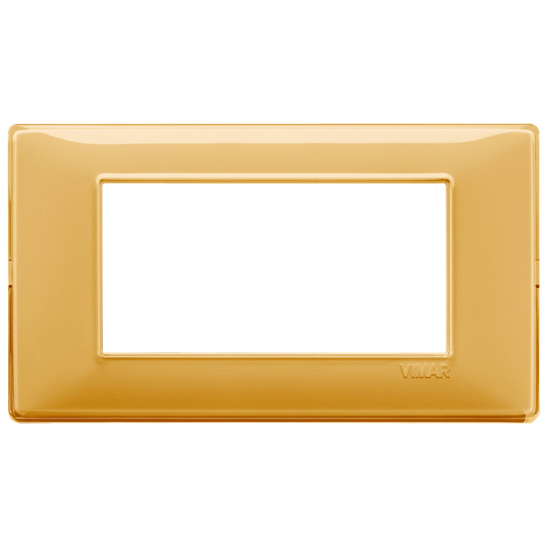 Placca 4M Reflex ambra - Vimar 14654.43