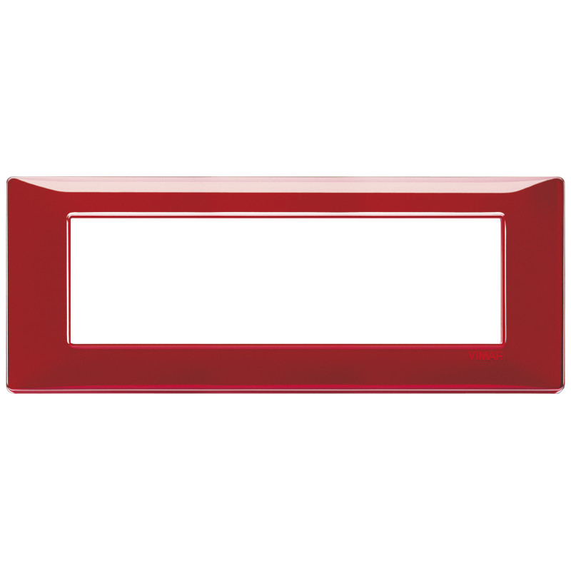 Placca 7M Reflex rubino - Vimar 14657.51