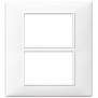 Placca 6M (3+3) bianco - Vimar 14659.01