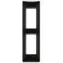 Placca 2M pannelli nero - Vimar 14667.05