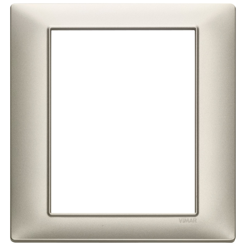 Placca 8M nichel opaco - Vimar 14668.21