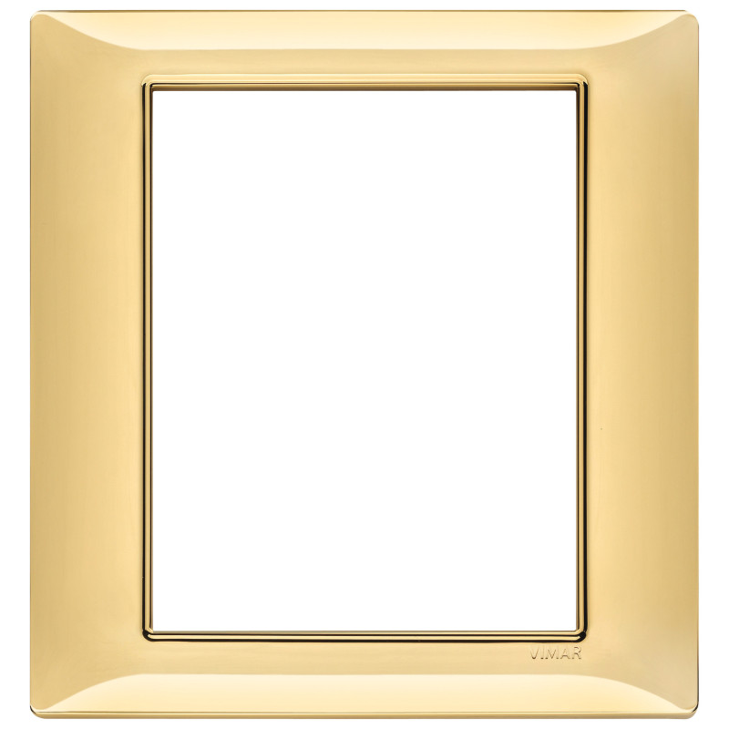 Placca 8M oro lucido - Vimar 14668.24