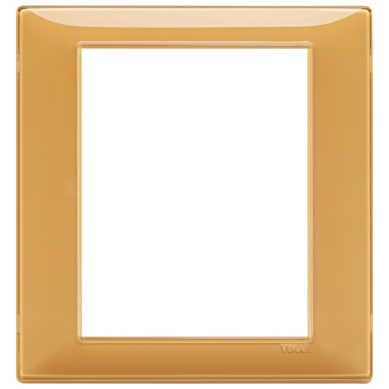 Placca 8M Reflex ambra - Vimar 14668.43