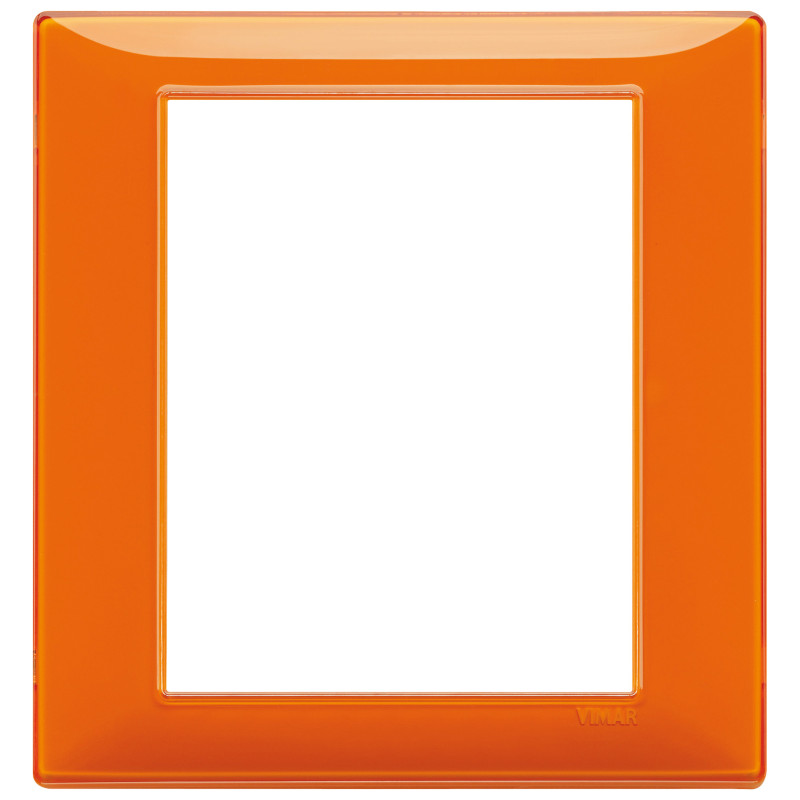 Placca 8M Reflex arancio - Vimar 14668.48