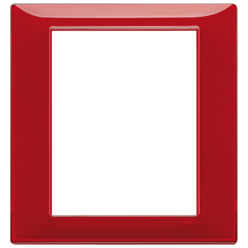 Placca 8M Reflex rubino - Vimar 14668.51