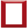 Placca 8M Reflex rubino - Vimar 14668.51