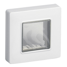 Calotta IP55 2M +griffe bianco - Vimar 14931.01