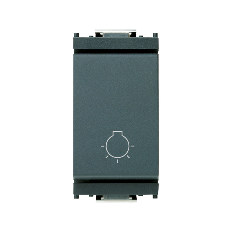 Pulsante 1P NO 10A luce grigio - Vimar 16081