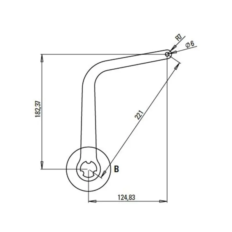 COPPIA BRACCI NIGHT&DAY TIPO ND5 BIANCO - FAAC 105730