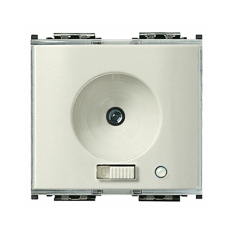 TORCIA + presa ricarica 230V bianco - Vimar 16450.B