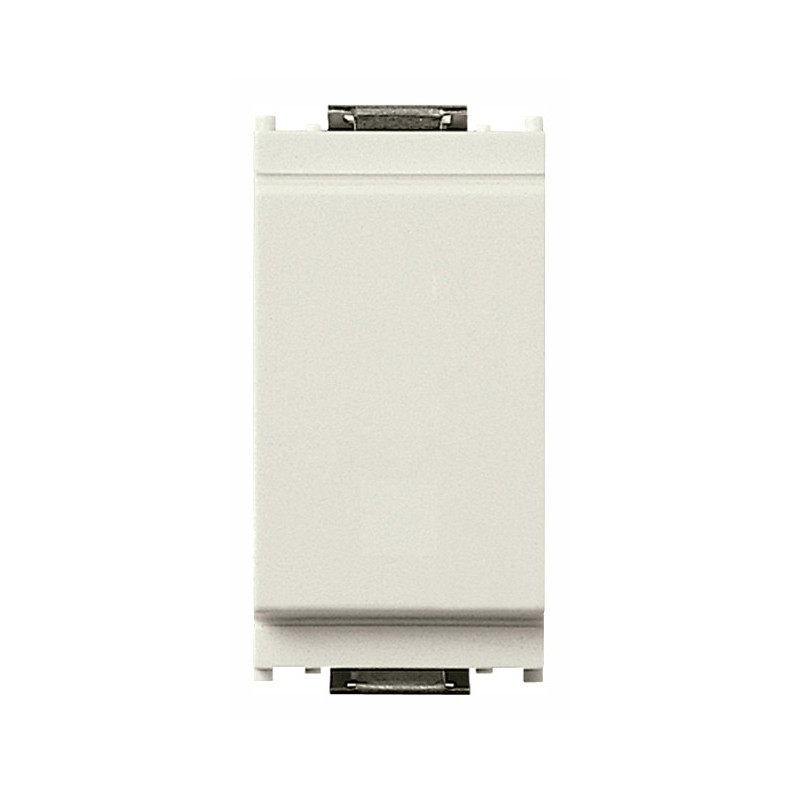 Copriforo fronte liscio bianco - Vimar 16542.B