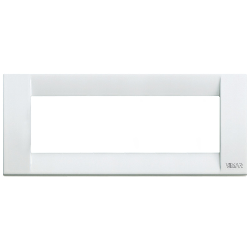 Placca Classica 6M bianco - Vimar 16736.01
