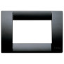 Placca Classica 3M nero - Vimar 16743.16