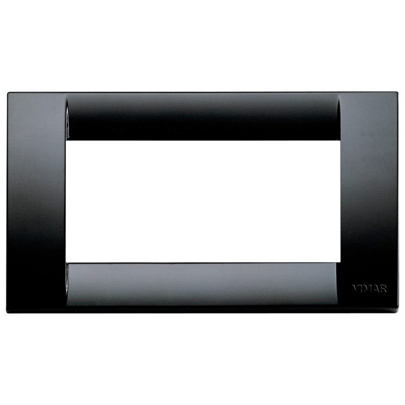 Placca Classica 4M nero - Vimar 16744.16