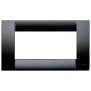 Placca Classica 4M nero - Vimar 16744.16