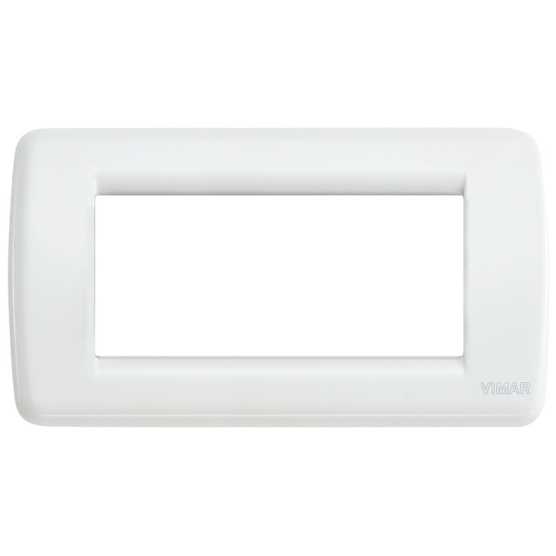 Placca Rond? 4M bianco - Vimar 16754.01