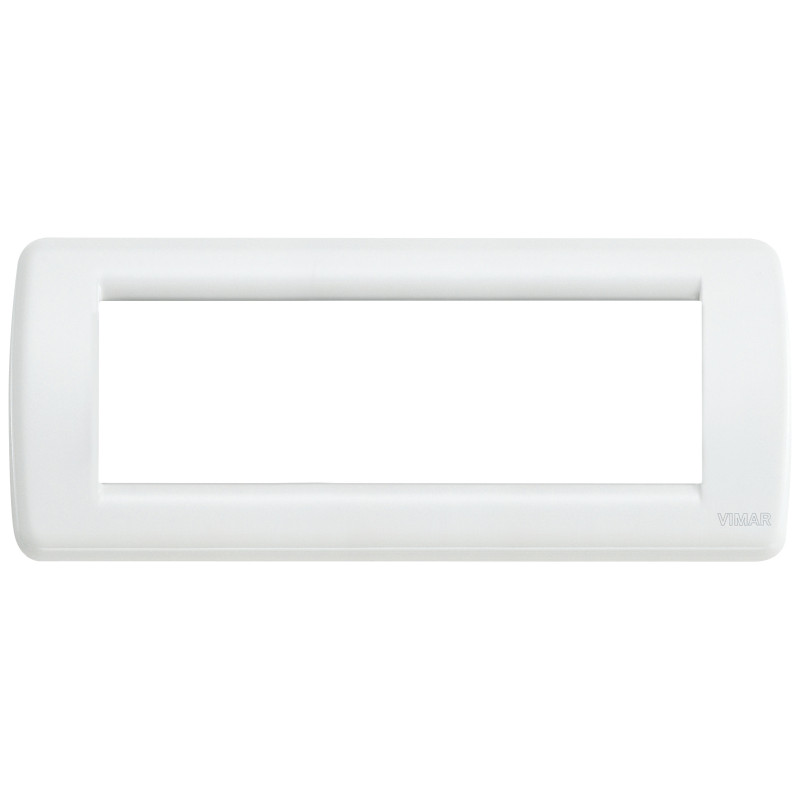Placca Rond? 6M bianco - Vimar 16756.01