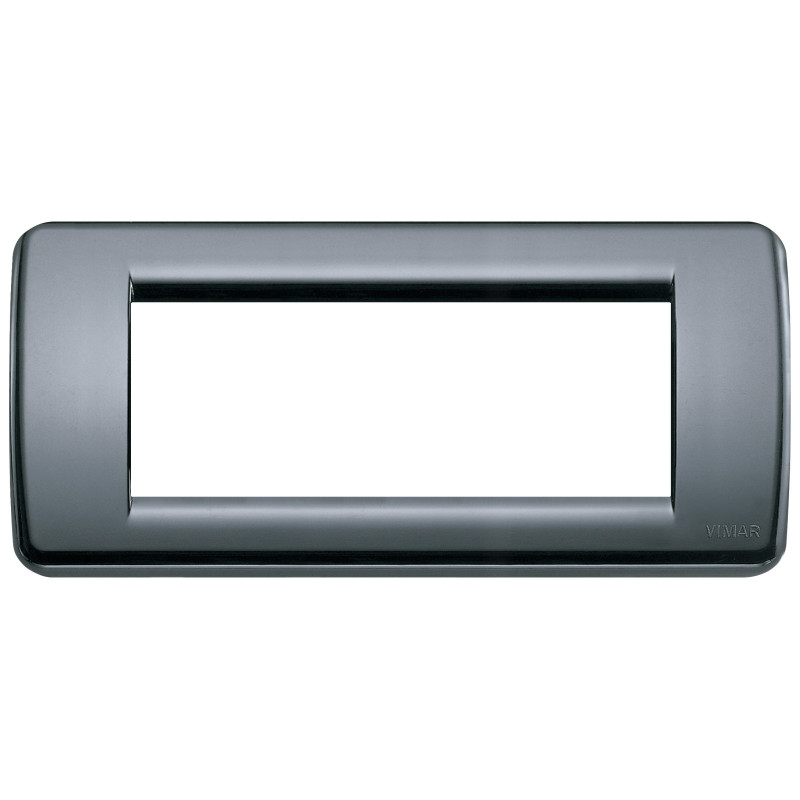 Placca Rond? 5M grigio grafite - Vimar 16765.15