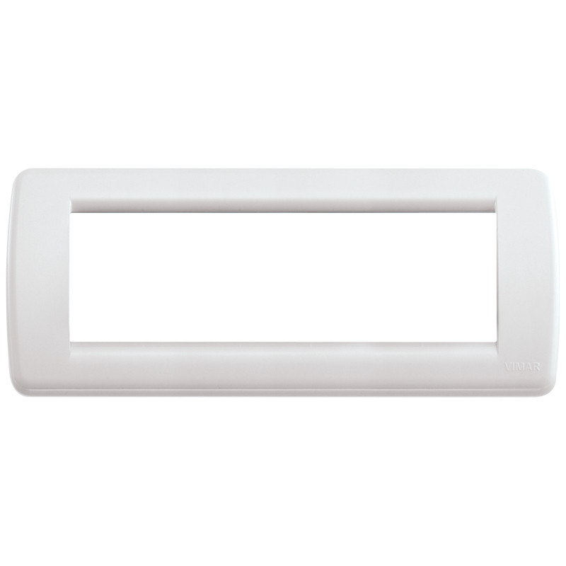Placca Rond? 6M bianco Idea - Vimar 16766.04