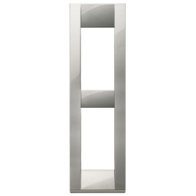 Placca Classica 2M pann.argento met - Vimar 16782.21