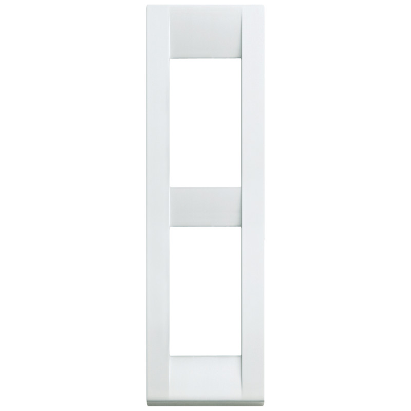 Placca Classica 2M pann.bianco brillante - Vimar 16787.01