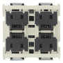 Comando quattro pulsanti KNX bianco - Vimar 16840.B