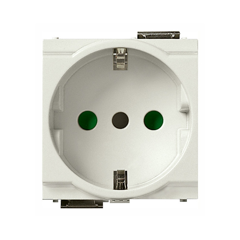 Presa 2P+T 16A P30 bianco - Vimar 17039.B