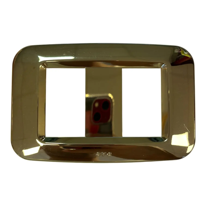 PLACCA TECNOPOL.2 MOD.SEP.OTTONE - AVE 45PY002OT