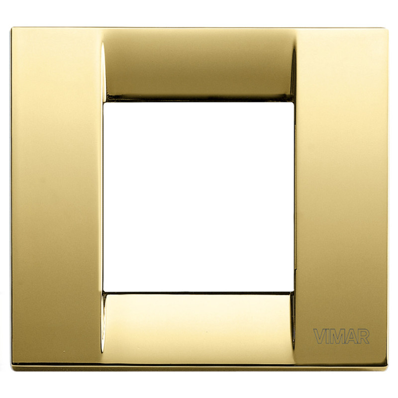 Placca Classica 1-2M oro lucido - Vimar 17092.32