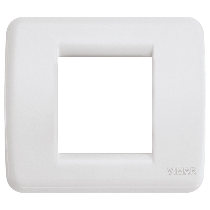 Placca Rond? 1-2M bianco Idea - Vimar 17098.04