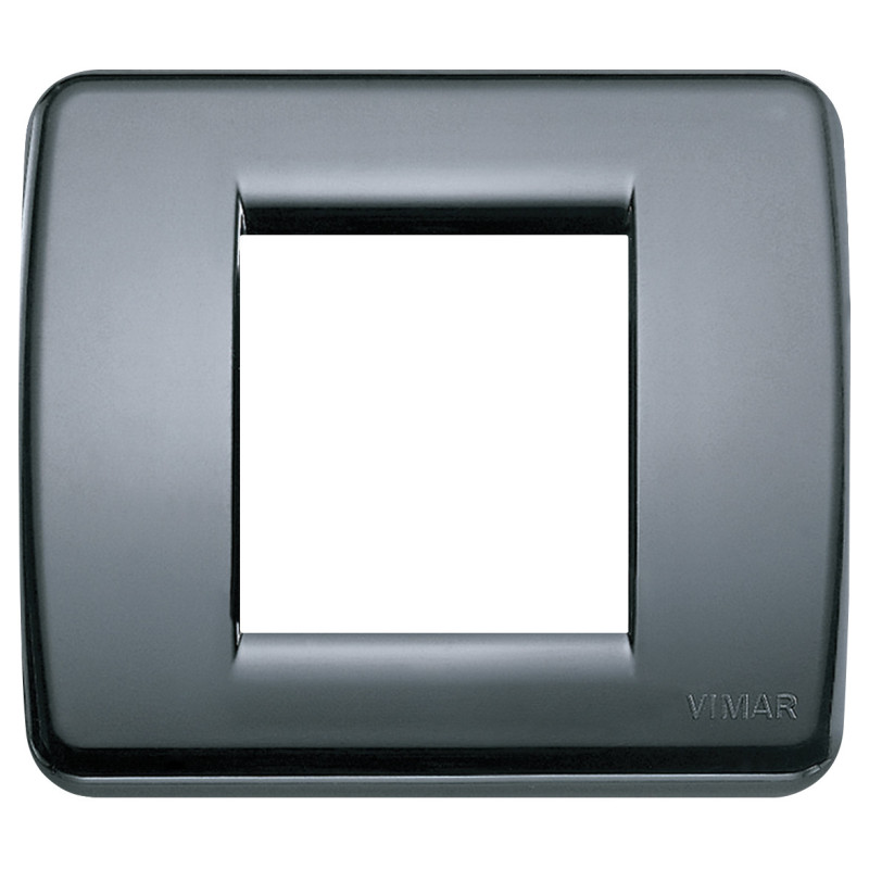 Placca Rond? 1-2M grigio grafite - Vimar 17098.15