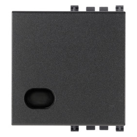 Tasto 2M con diffusore grigio - Vimar 19027