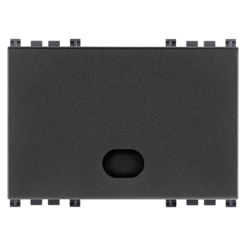 Tasto 3M con diffusore grigio - Vimar 19028