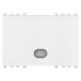 Tasto 3M con diffusore bianco - Vimar 19028.B