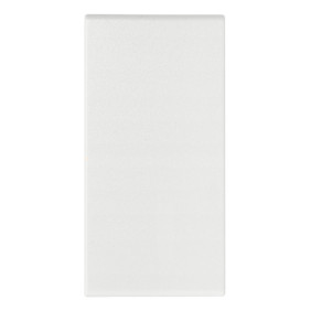 Tasto 1M liscio bianco - Vimar 19038.B