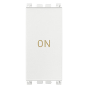 Pulsante 1P NO+NC 10A simbolo ON bianco - Vimar 19056.34.B