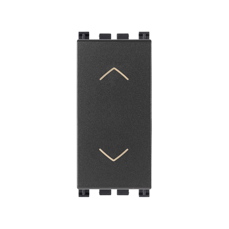 Pulsante commutatore 2P 10A grigio - Vimar 19061