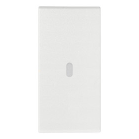 Tasto 1M assiale bianco - Vimar 19131.B
