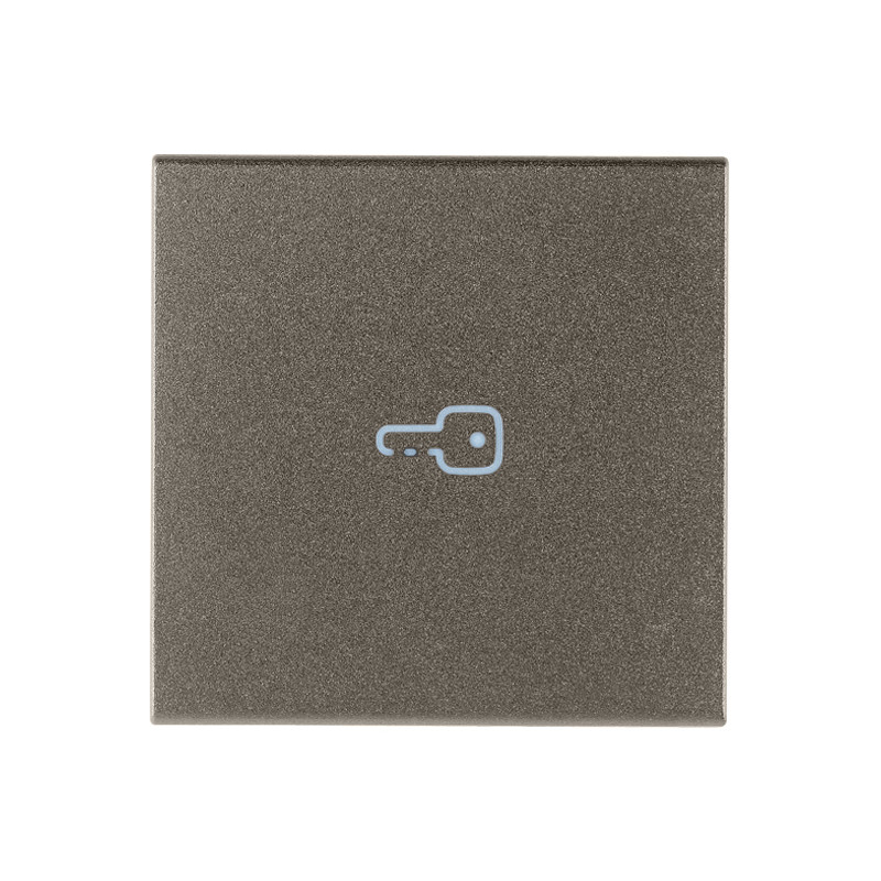 Tasto 2M simbolo chiave assiale Metal - Vimar 19132.P.M