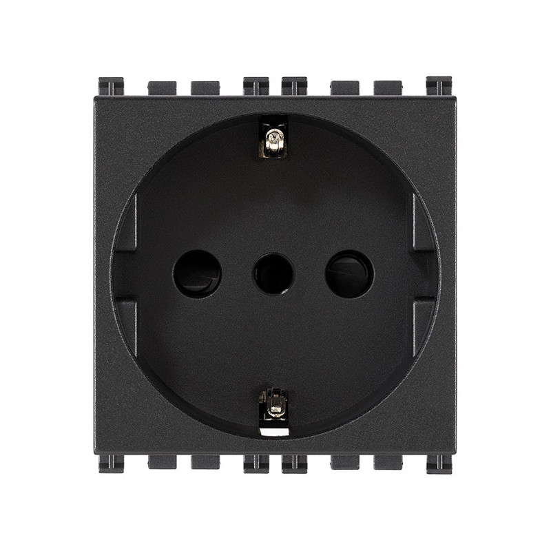 Presa 2P+T 16A P30 grigio - Vimar 19209