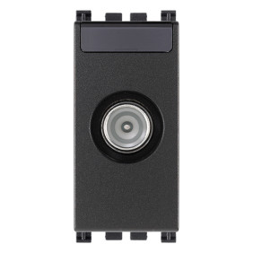 Presa TV-RD-SAT passante grigio - Vimar 19300.10