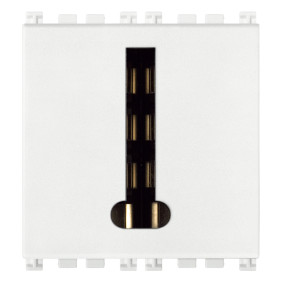 Presa telefonica 8P francese bianco - Vimar 19327.B