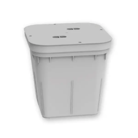 Pozzetto e coperchio 30x30 GRIGIO - Arnocanali PZ3232G