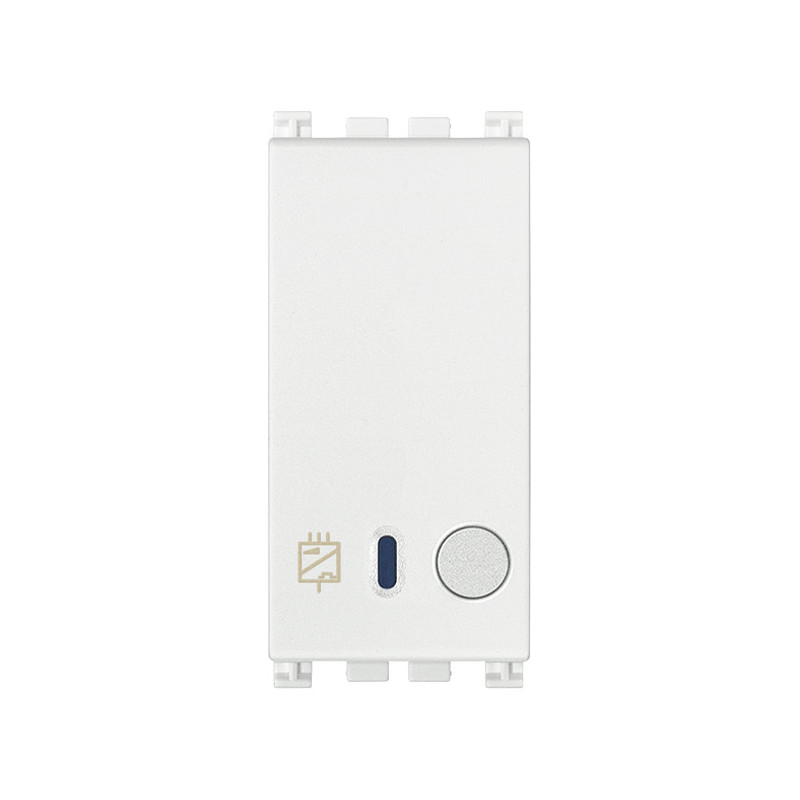 Interfaccia 2 comandi tradiz. 1M bianco - Vimar 19518.B