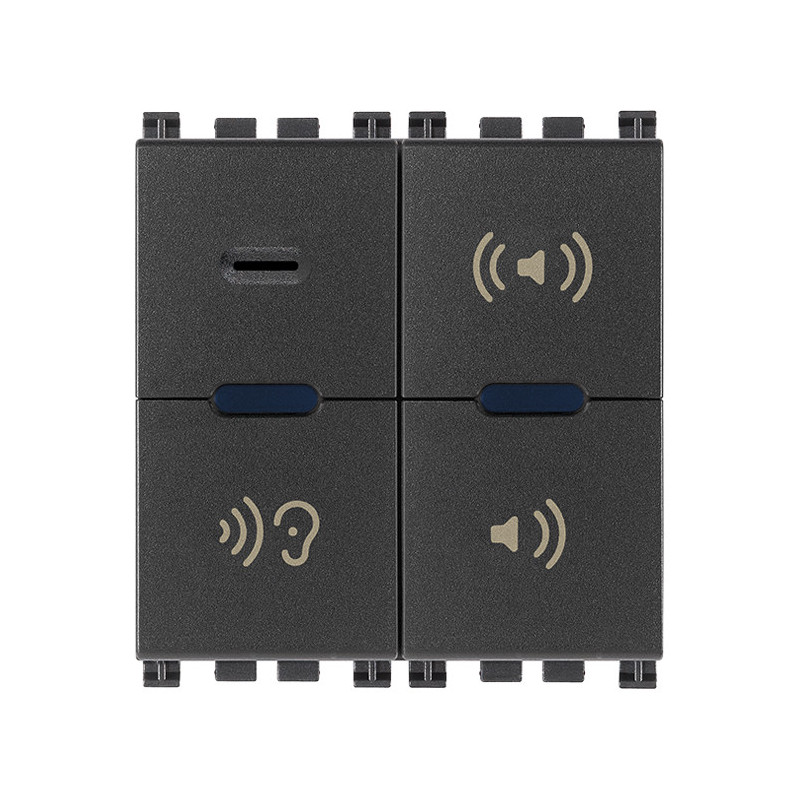 Microfono di chiamata grigio - Vimar 19586