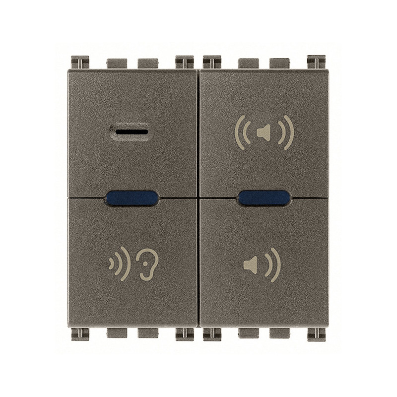 Microfono di chiamata Metal - Vimar 19586.M