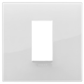 Placca Classic 1M Reflex ghiaccio - Vimar 19641.66