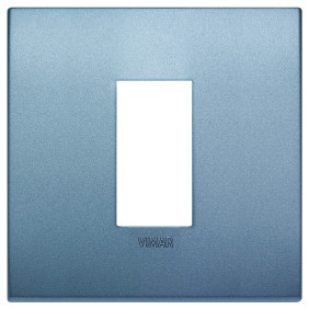 Placca Classic 1M blu matt - Vimar 19641.76